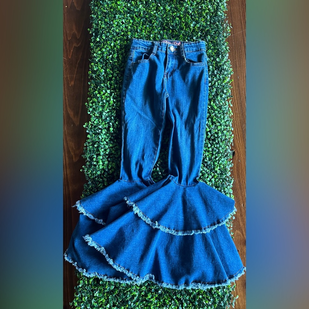Tiered Belle Bottoms w/ Adjustable Waist